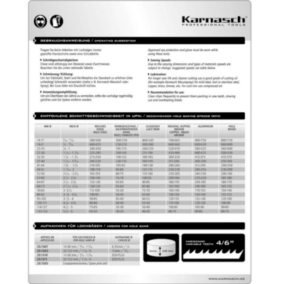 file misk bi metall kronska zaga karnasch hss e cobalt 8 38 mm 4