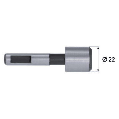 Centrirno vodilo - 22mm - za stožčasto grezilo z vodilom Karnasch - št. art.: 201455 UPORABA: Centrirna vodila zagotavljajo visoko stabilnost in preciznost.