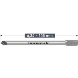 Izmetna igla 6,34x105mm – za vpetje POWER-DRILL 4000